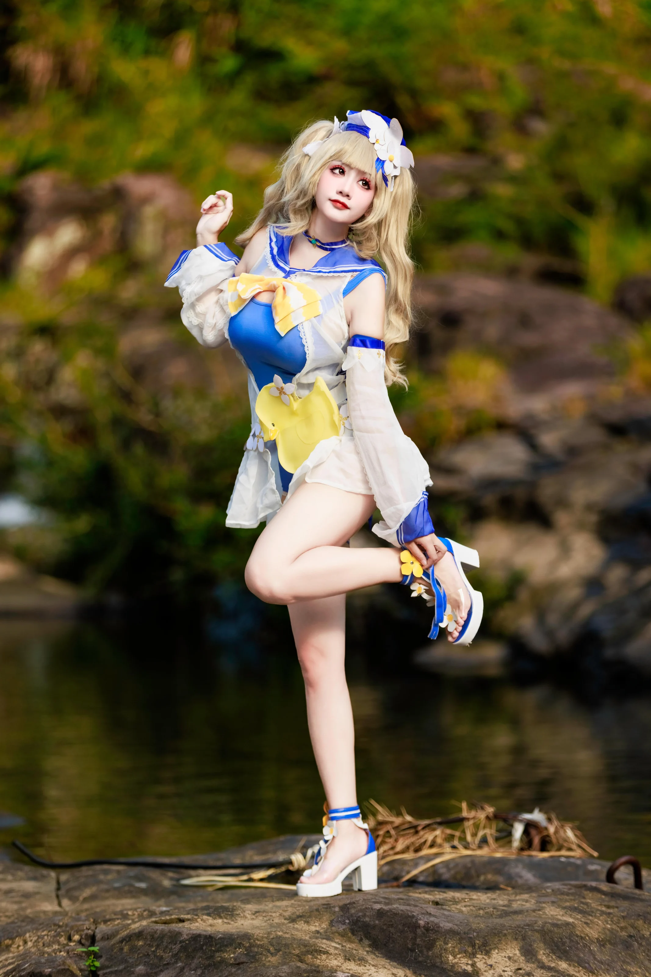 阿雪雪 – 芭芭拉泳装