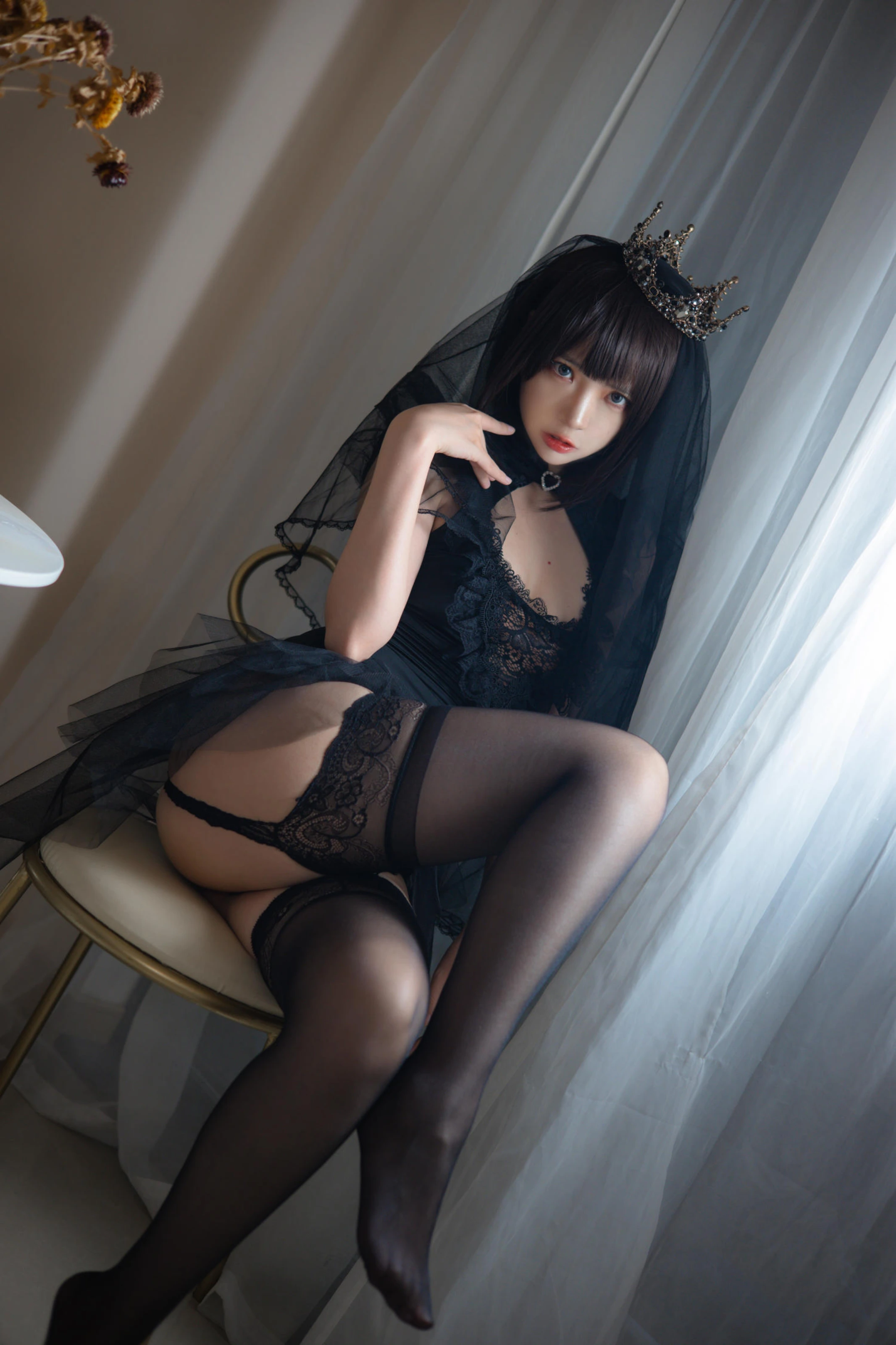 疯猫ss – 黑色婚纱