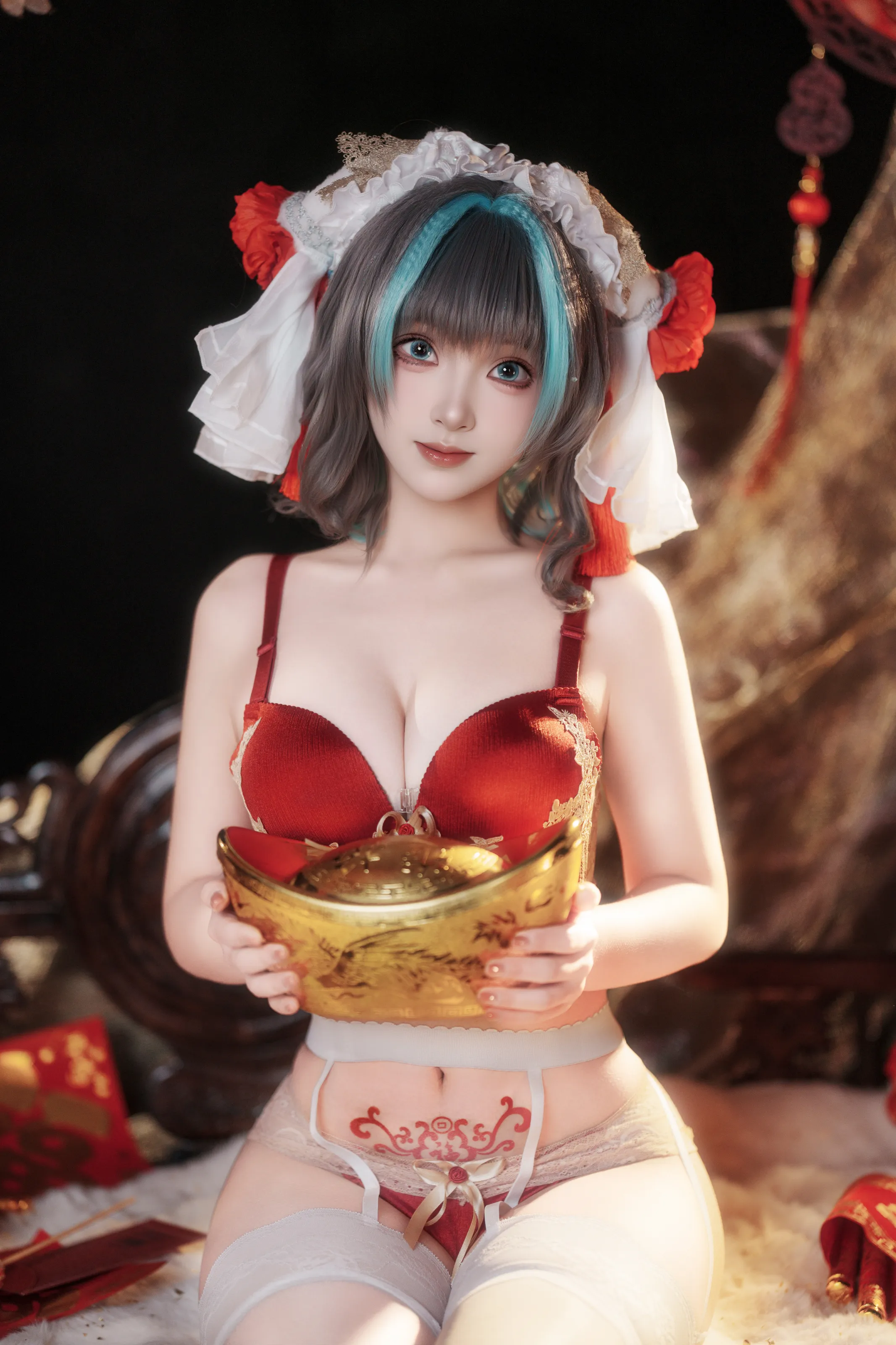 Bangni邦尼 – 碧蓝航线 柴郡新春旗袍