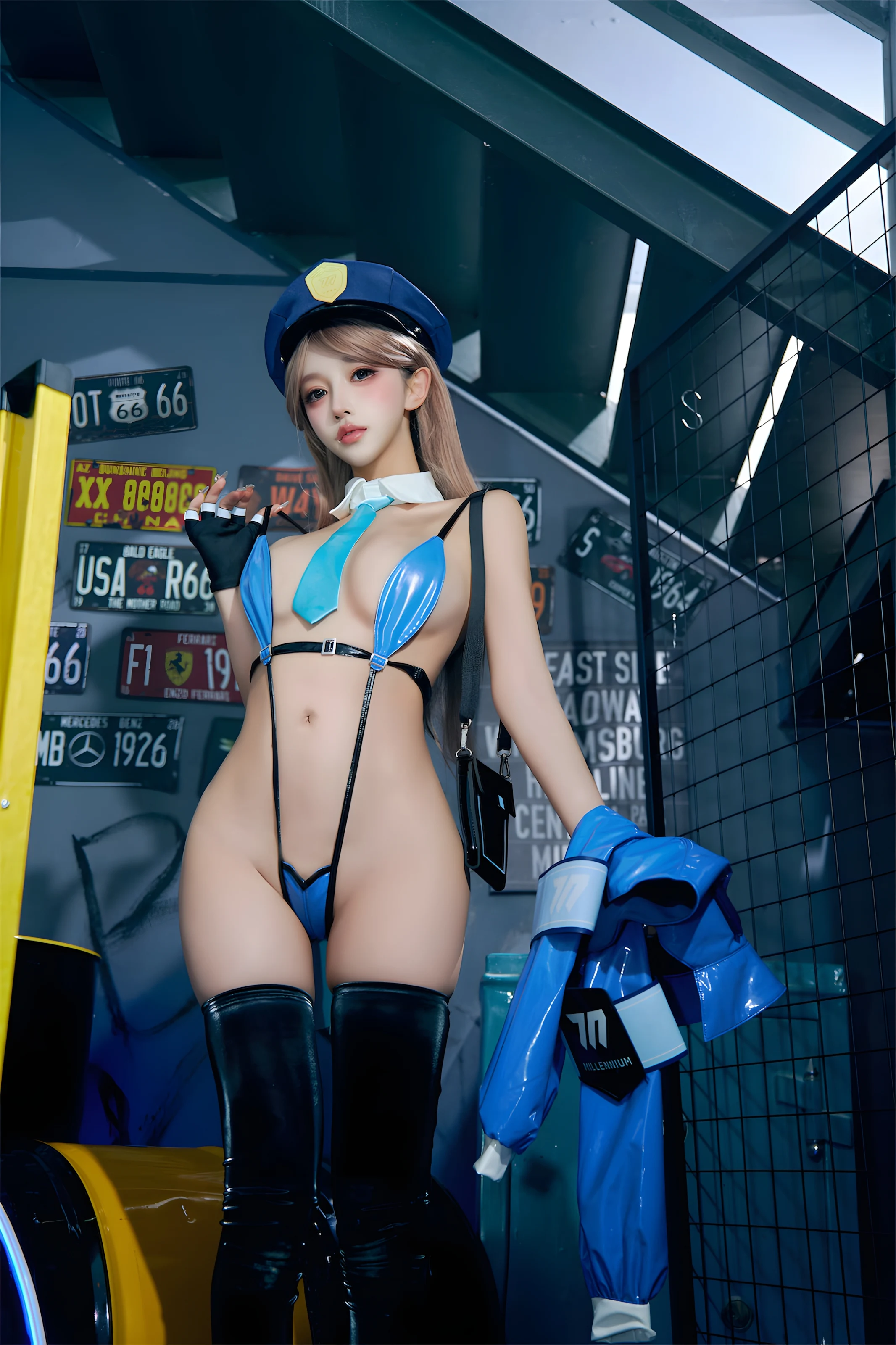 过期米线线喵 – 女保安