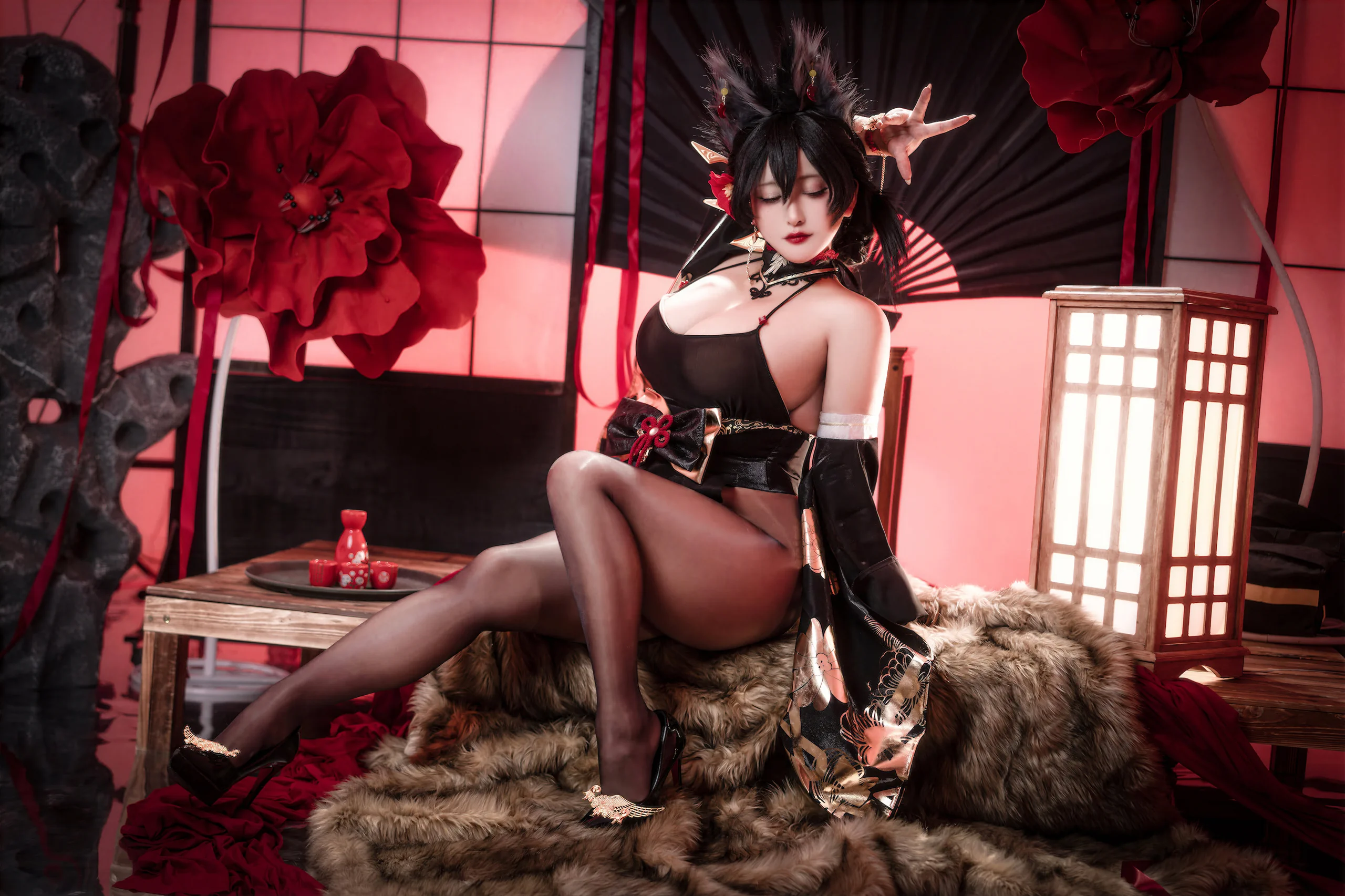 洛璃 LoLiSAMA – 碧蓝航线 近江 原皮插图4 洛璃 LoLiSAMA – 碧蓝航线 近江 原皮插图4