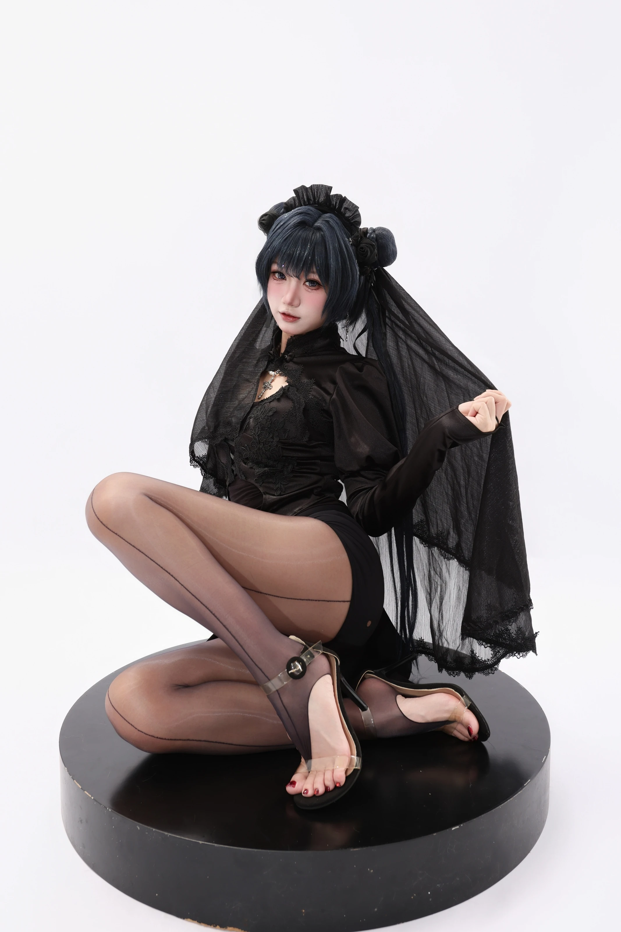 柒柒要乖哦 – 蔚蓝档案 龙华妃咲 花嫁插图6