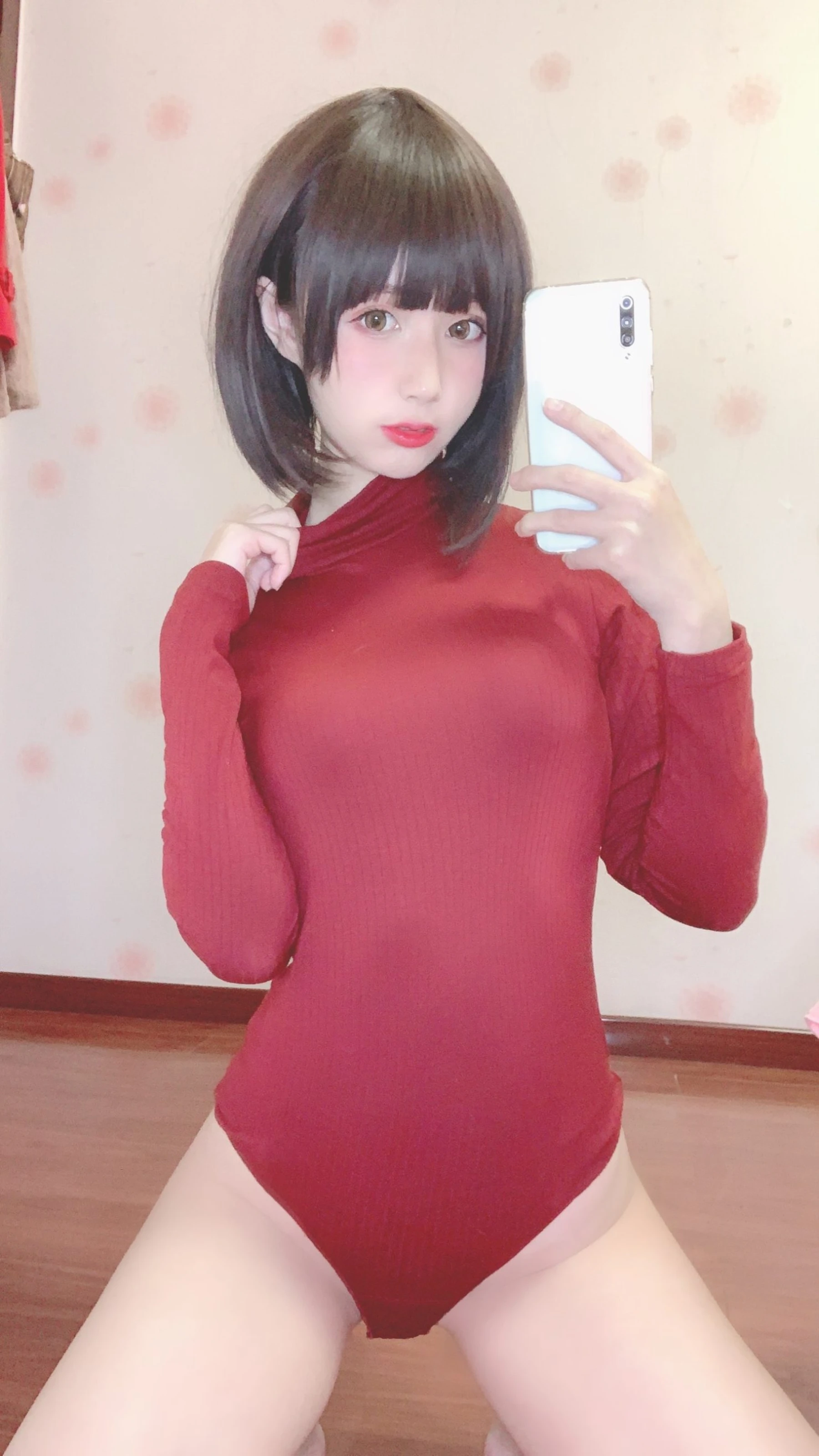 西园寺南歌 – 红色毛衣插图3