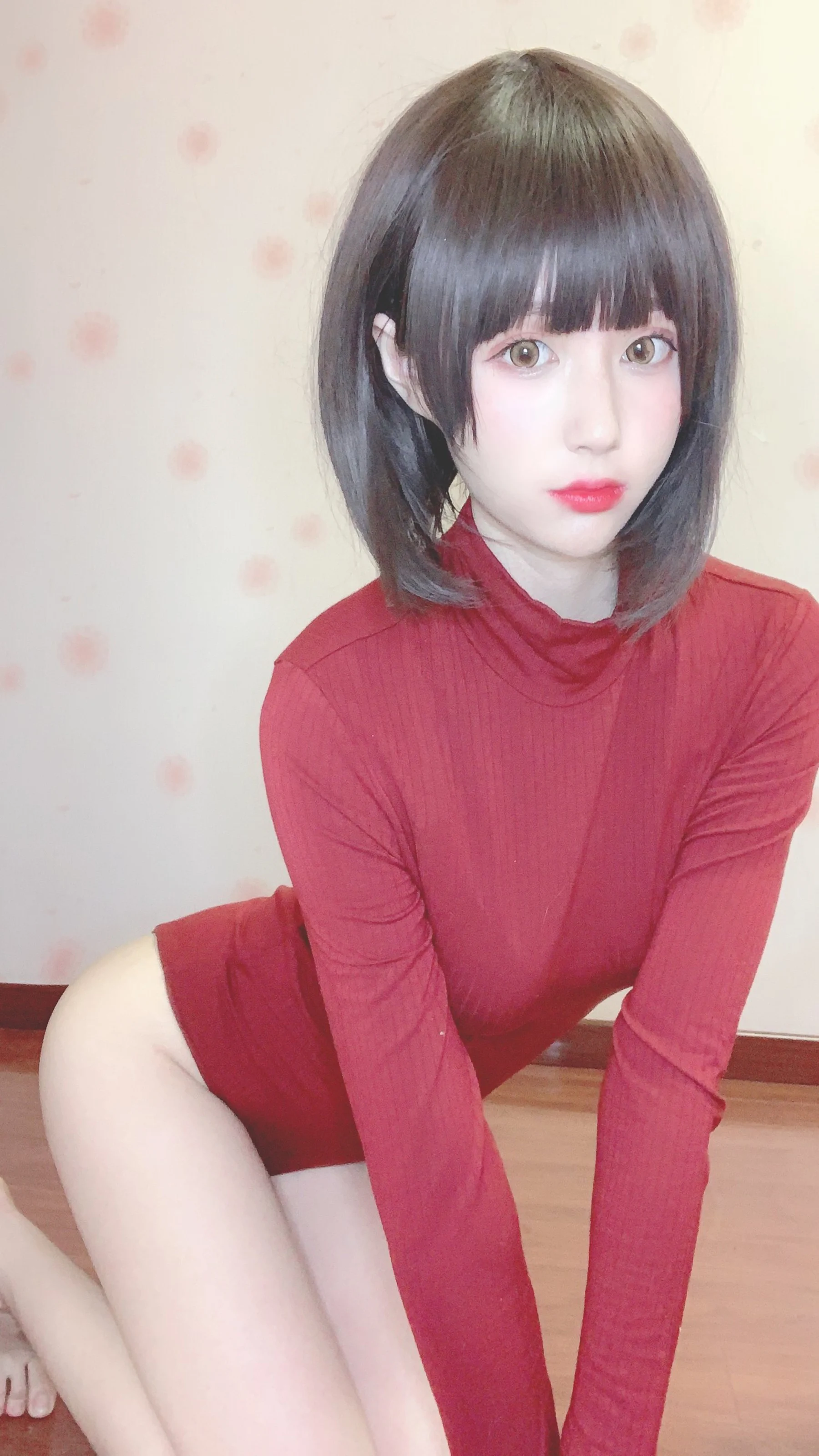 西园寺南歌 – 红色毛衣插图6