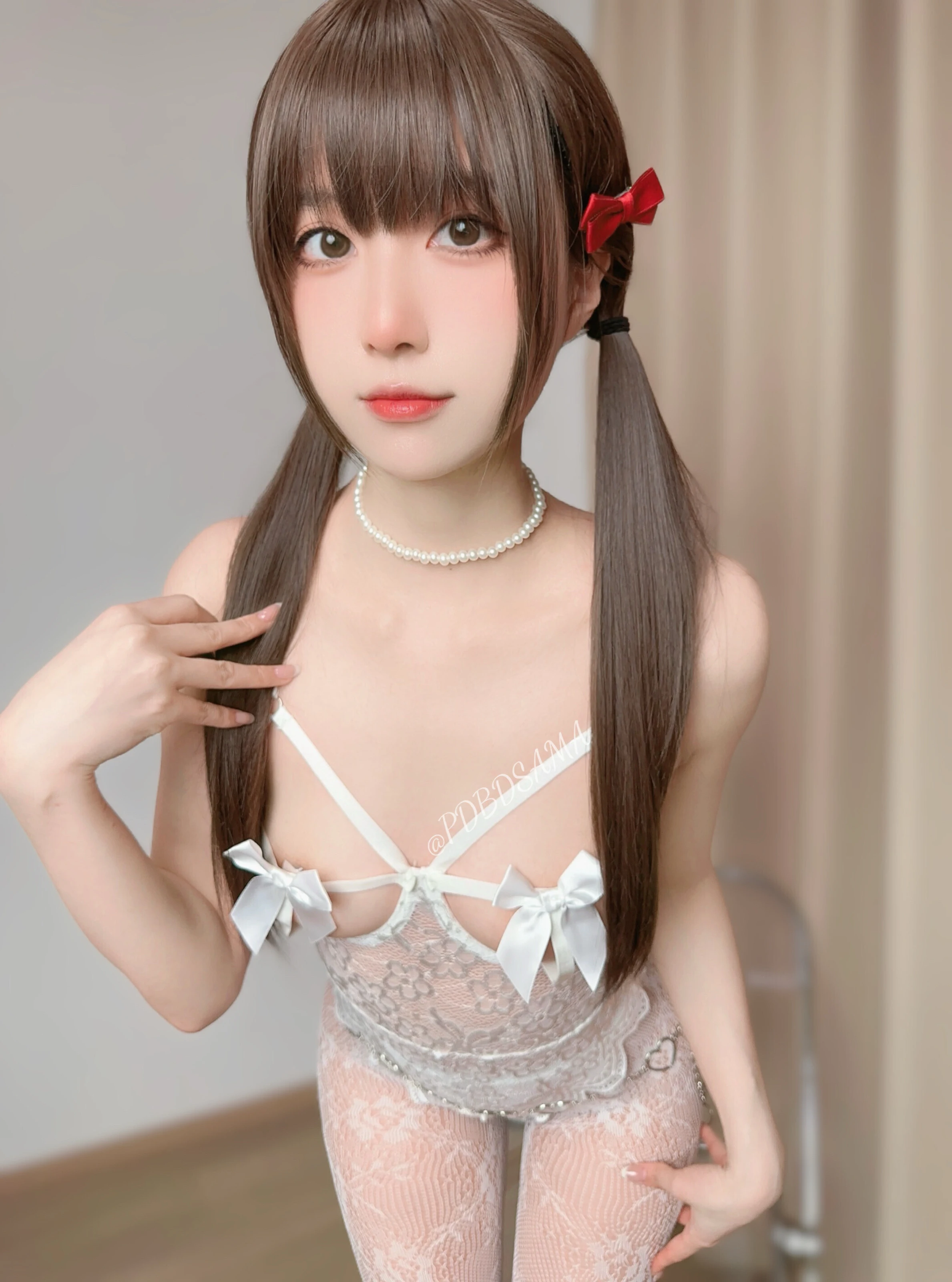 布丁大法 – 白色蕾丝插图4 布丁大法 – 白色蕾丝插图4