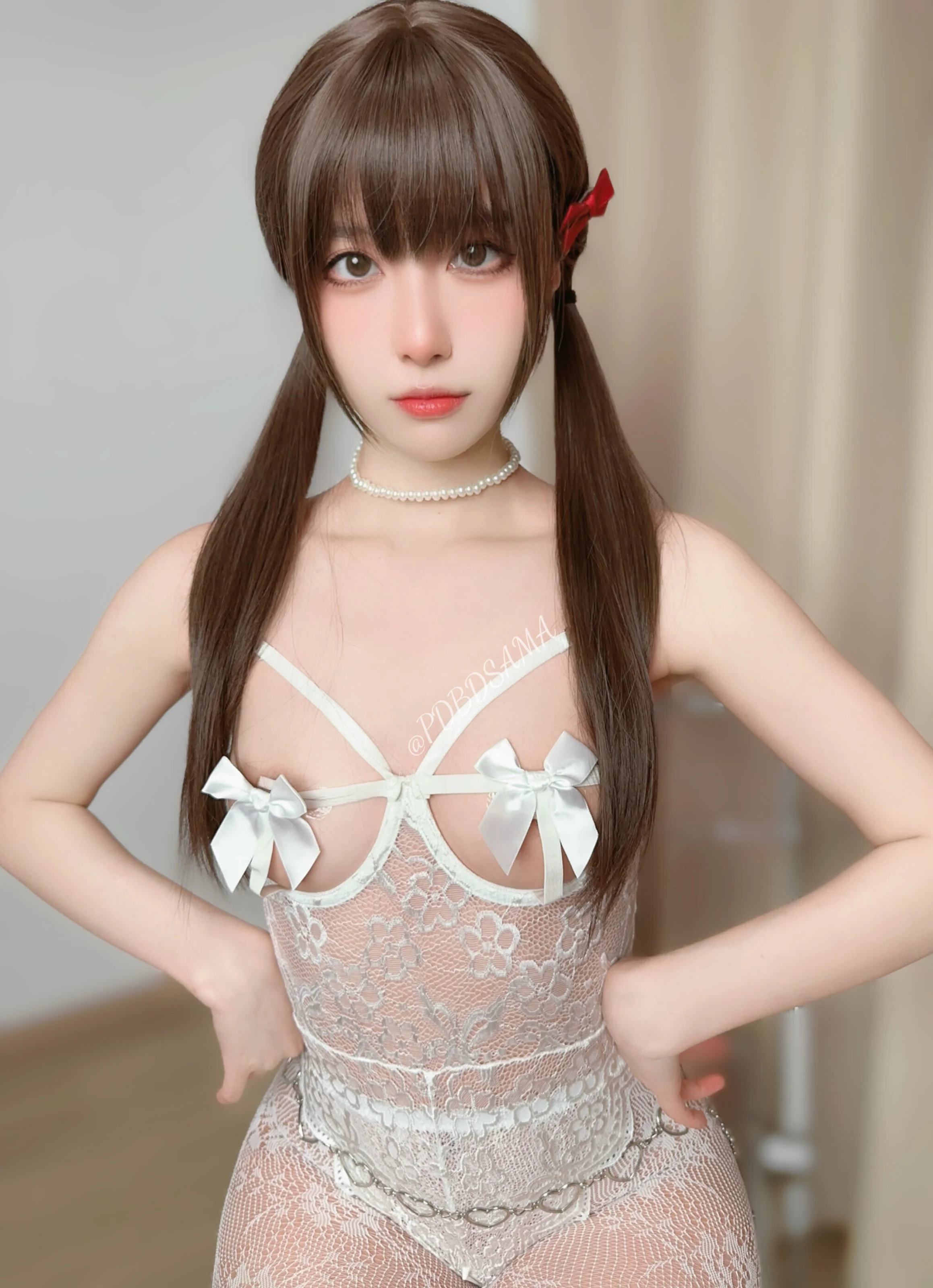 布丁大法 – 白色蕾丝插图6 布丁大法 – 白色蕾丝插图6