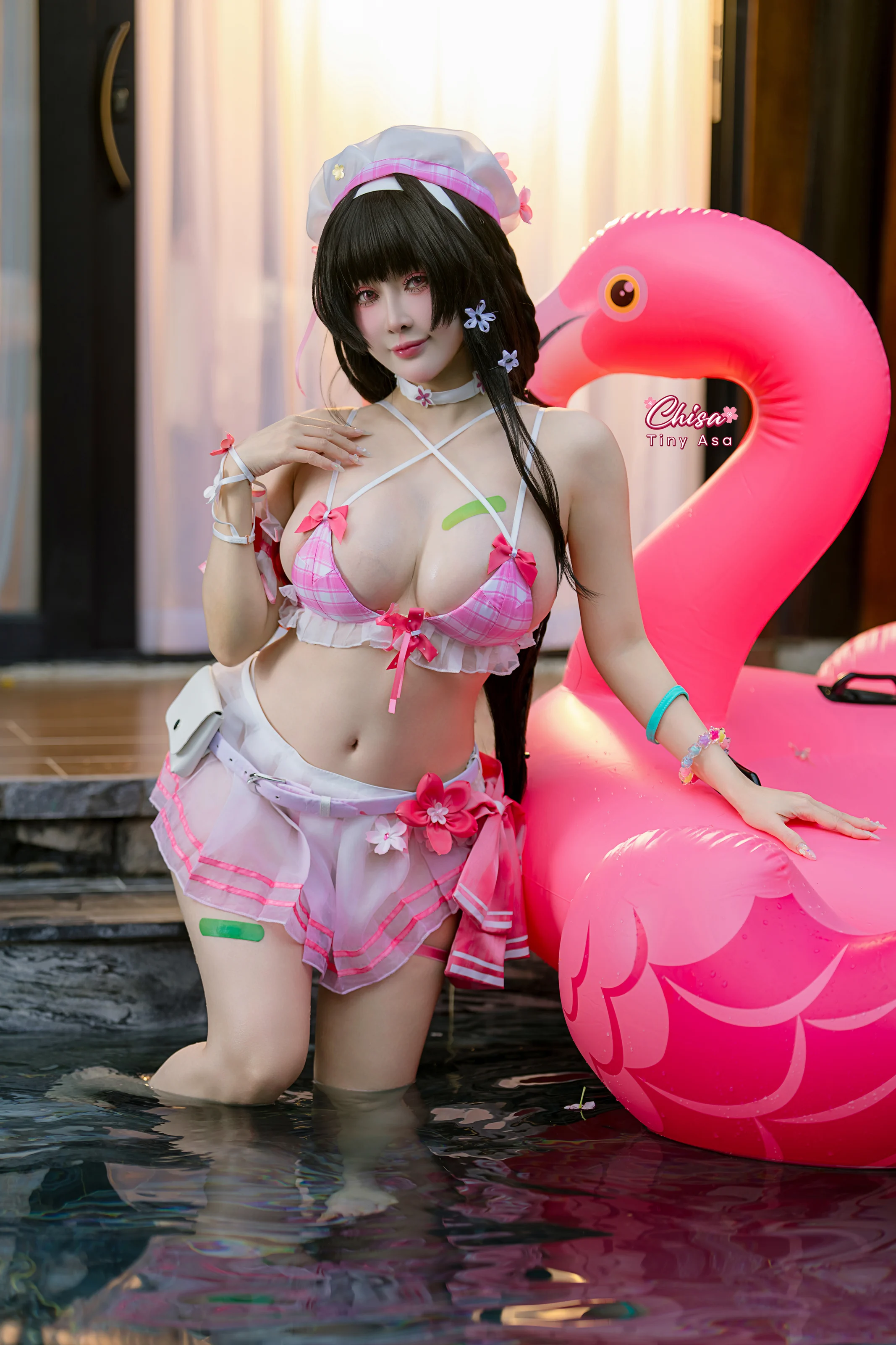 Tiny Asa – Chisa Wuthering Waves 朽叶千咲 泳装插图2