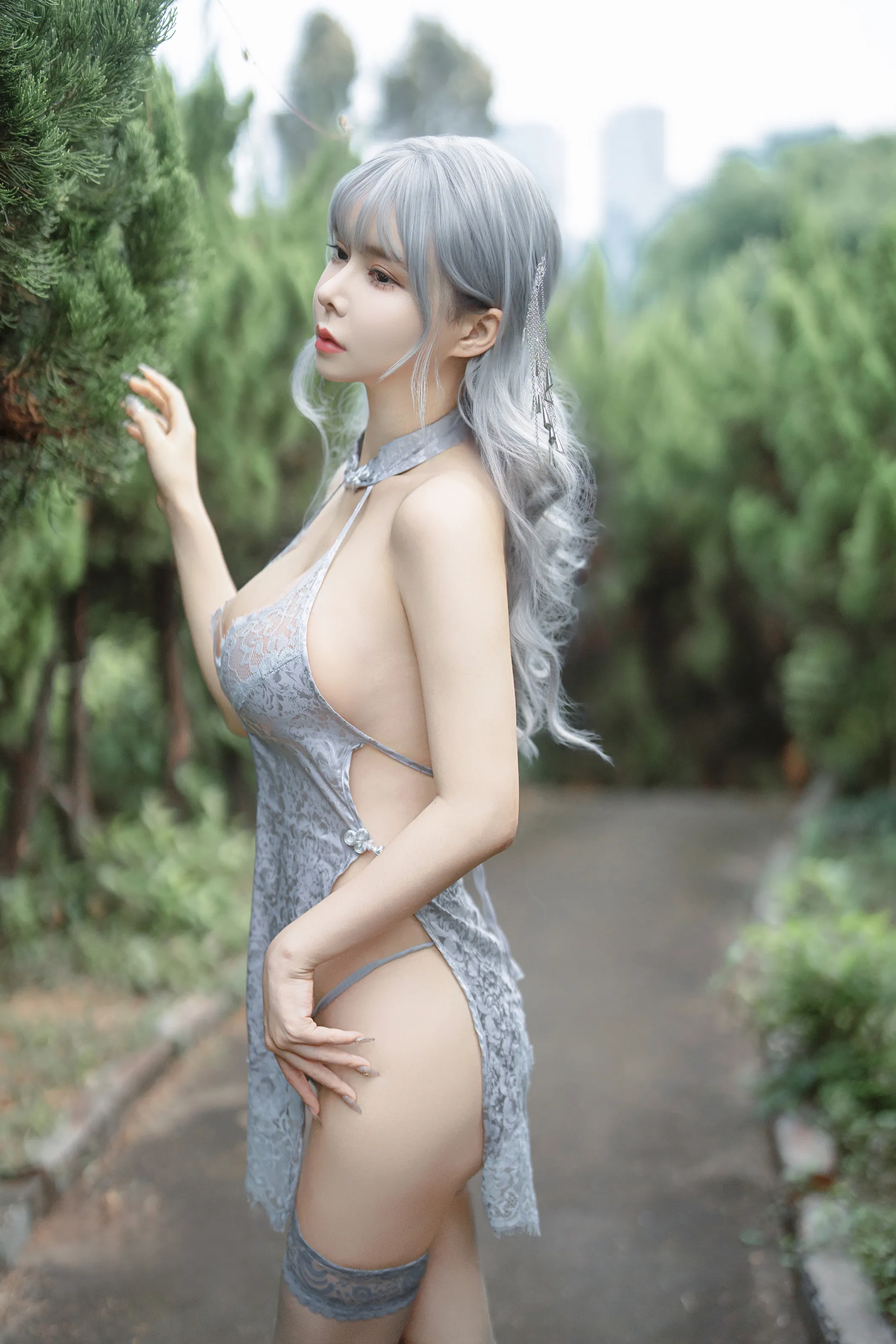 亚马逊鲶鱼 – 国风旗袍插图5