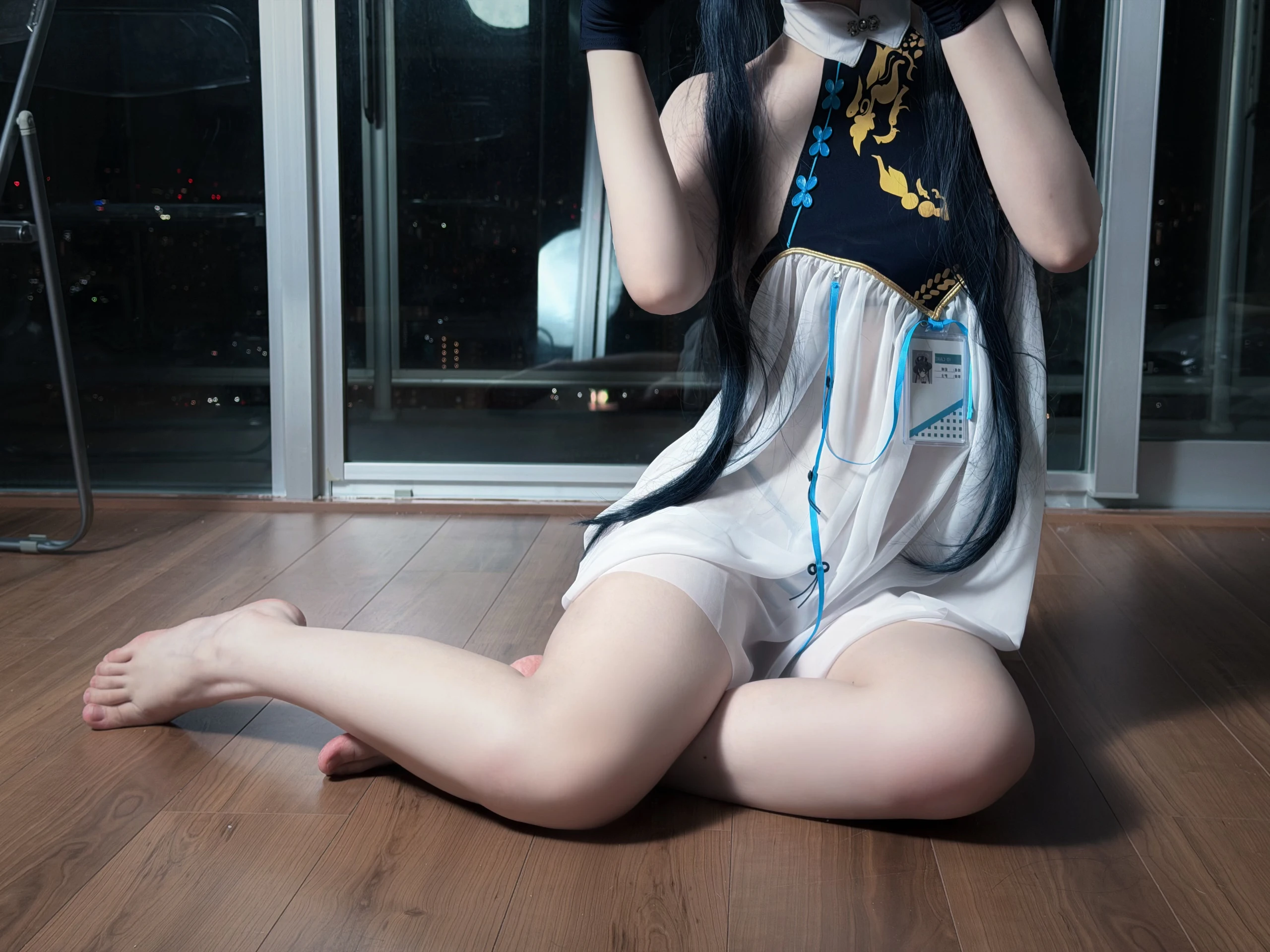 幼愛Youmeko – kisaki see through dress with thongs 妃咲连衣裙插图2 幼愛Youmeko – kisaki see through dress with thongs 妃咲连衣裙插图2