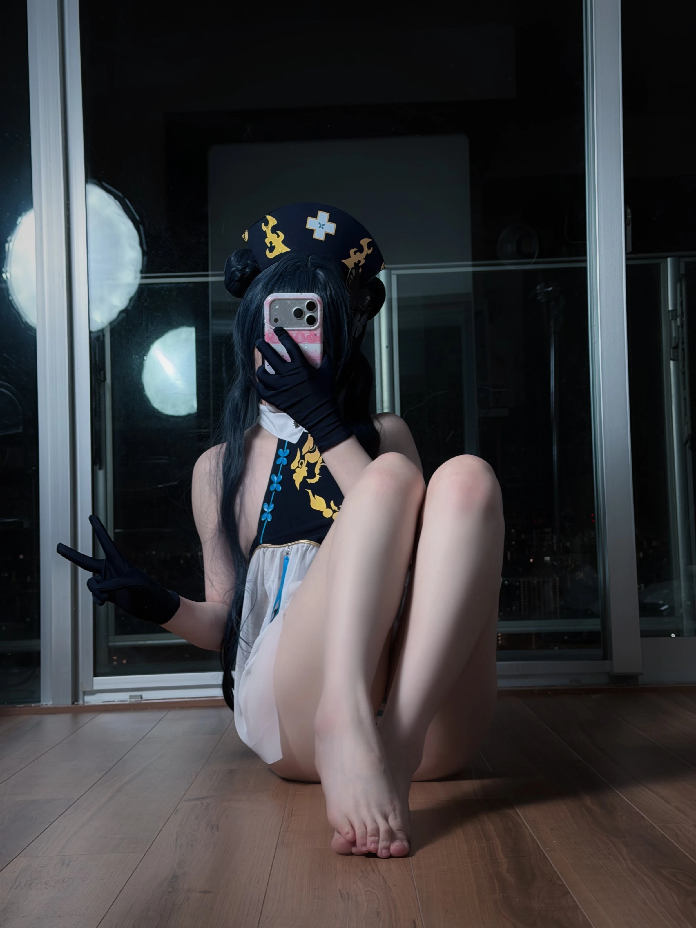 幼愛Youmeko – kisaki see through dress with thongs 妃咲连衣裙插图3 幼愛Youmeko – kisaki see through dress with thongs 妃咲连衣裙插图3