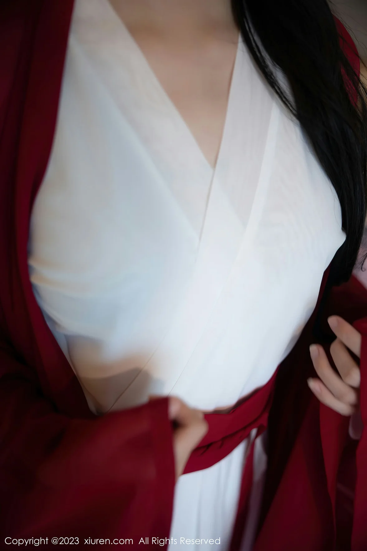 秀人网 No.7192 幼幼 红色古装性感写真