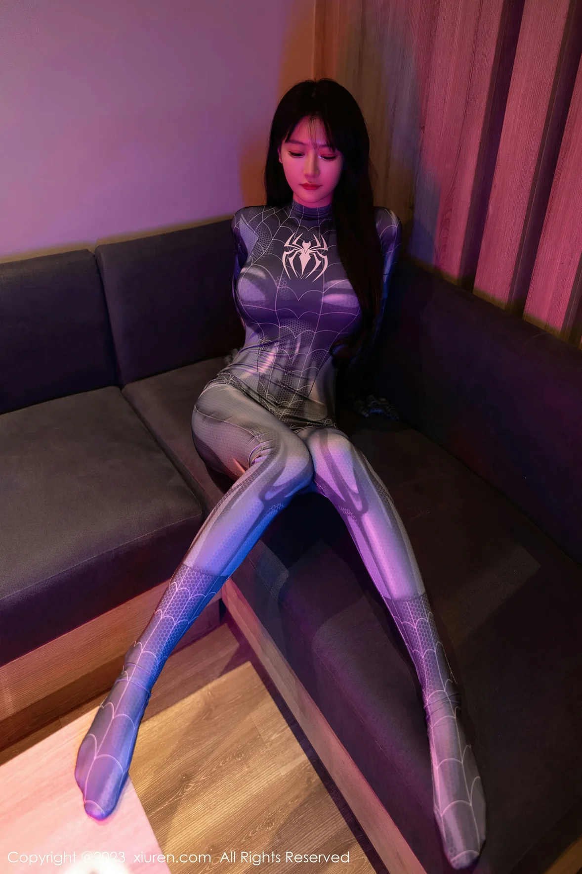 秀人网 No.7326 幼幼 蜘蛛侠性感写真