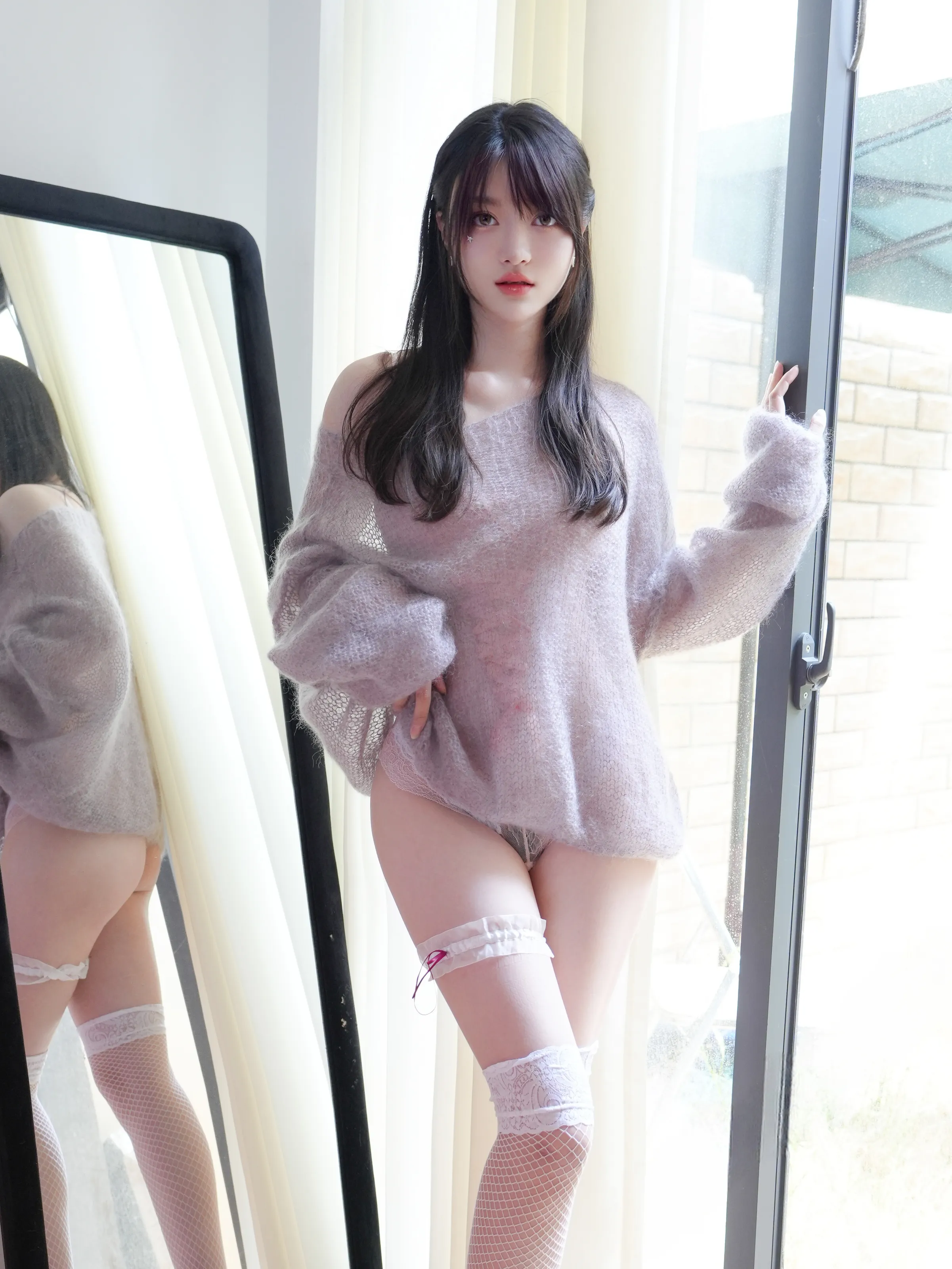 XR 无删减版 No.10416 白露lulu 粉花插图3